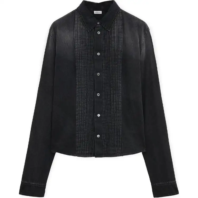 LOEWE FW24 Shirt Men's Washed Black
