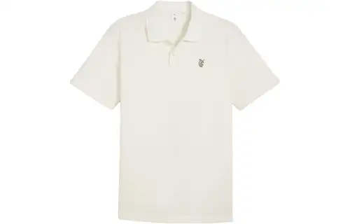 PUMA Golf X QGC Post Polo Shirt Men's White