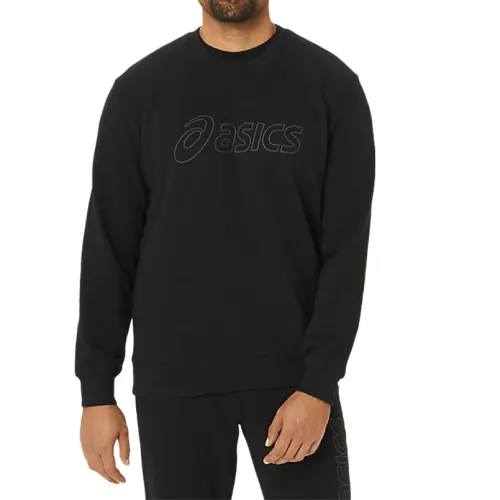 Asics SWEATSHİRT SWEATSHIRT Men's Black
