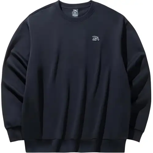 Anta Life Collection Sweatshirt Unisex Basic Black