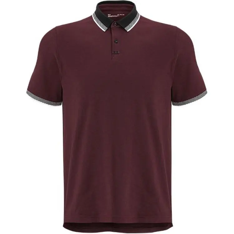 Under Armour Polo Shirt Men's Burgundy