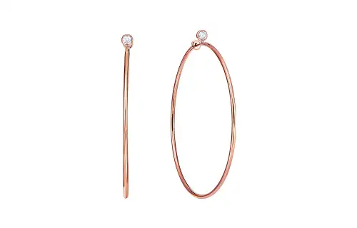 TIFFANY & CO. Elsa Peretti® Earrings Women's Rose Gold