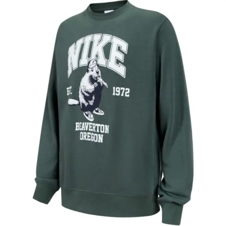 Nike Sportswear Club Sweatshirt Men's Vintage Green
