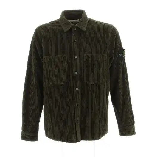 STONE ISLAND Shirt Men's Olive Green