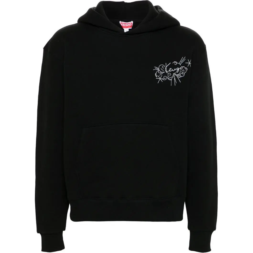 KENZO Logo embroidered Hoodie