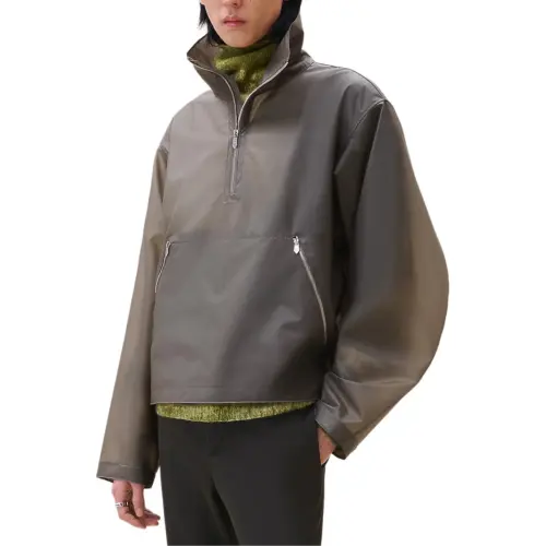 HERMES Sweatshirt Men's Mud Charcoal