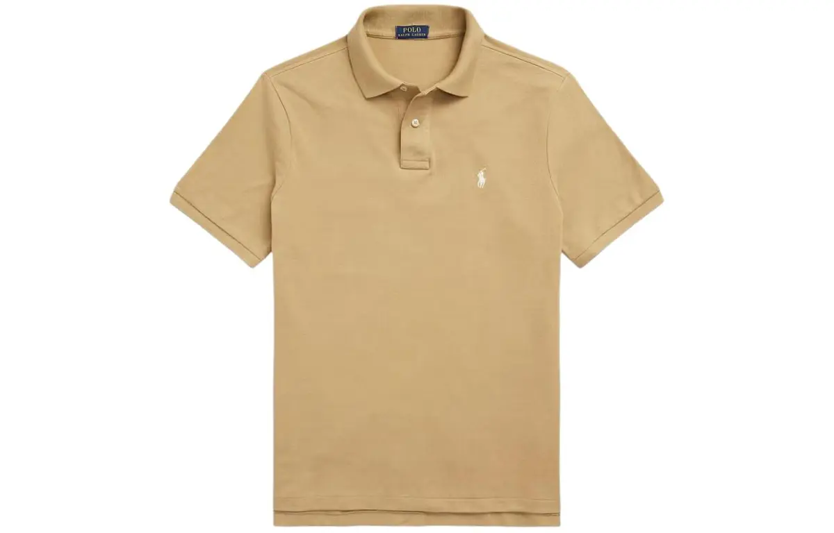Polo Ralph Lauren SS24 Polo Shirt Classic Version Men's Brown