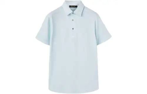 Loro Piana Polo Shirt Men's Light Blue