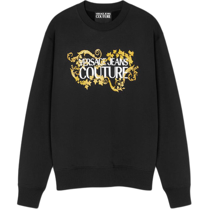 Мужское худи Versace JEANS COUTURE (черное)