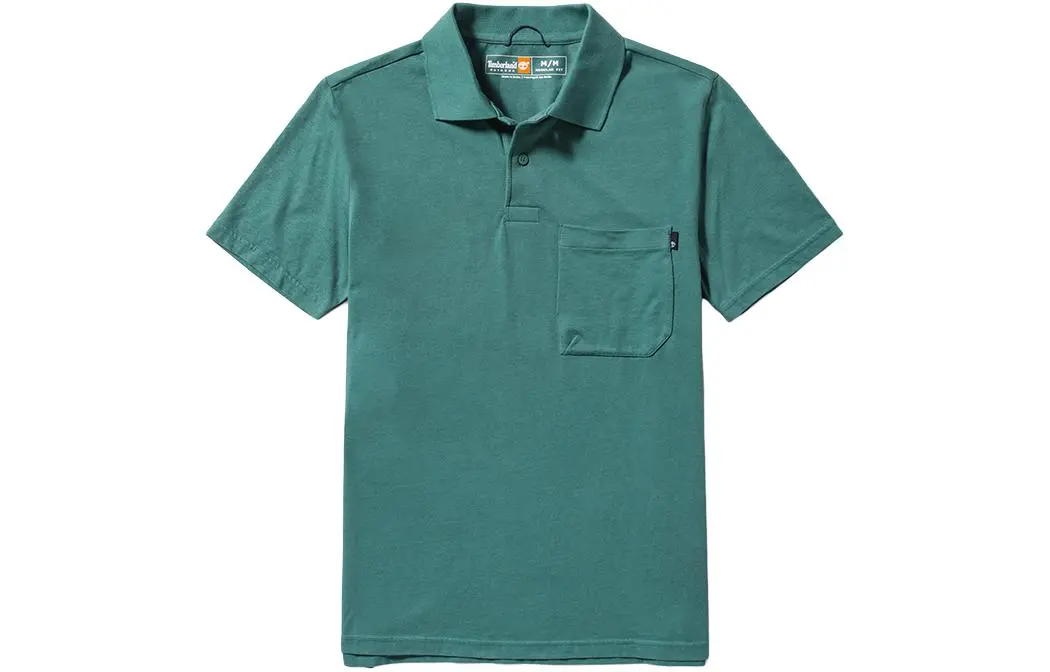 Timberland Polo Shirt Men's Blue Green