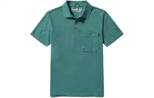 Timberland Polo Shirt Men's Blue Green