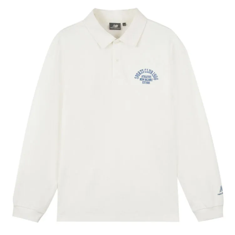 New Balance Polo Shirt Unisex White