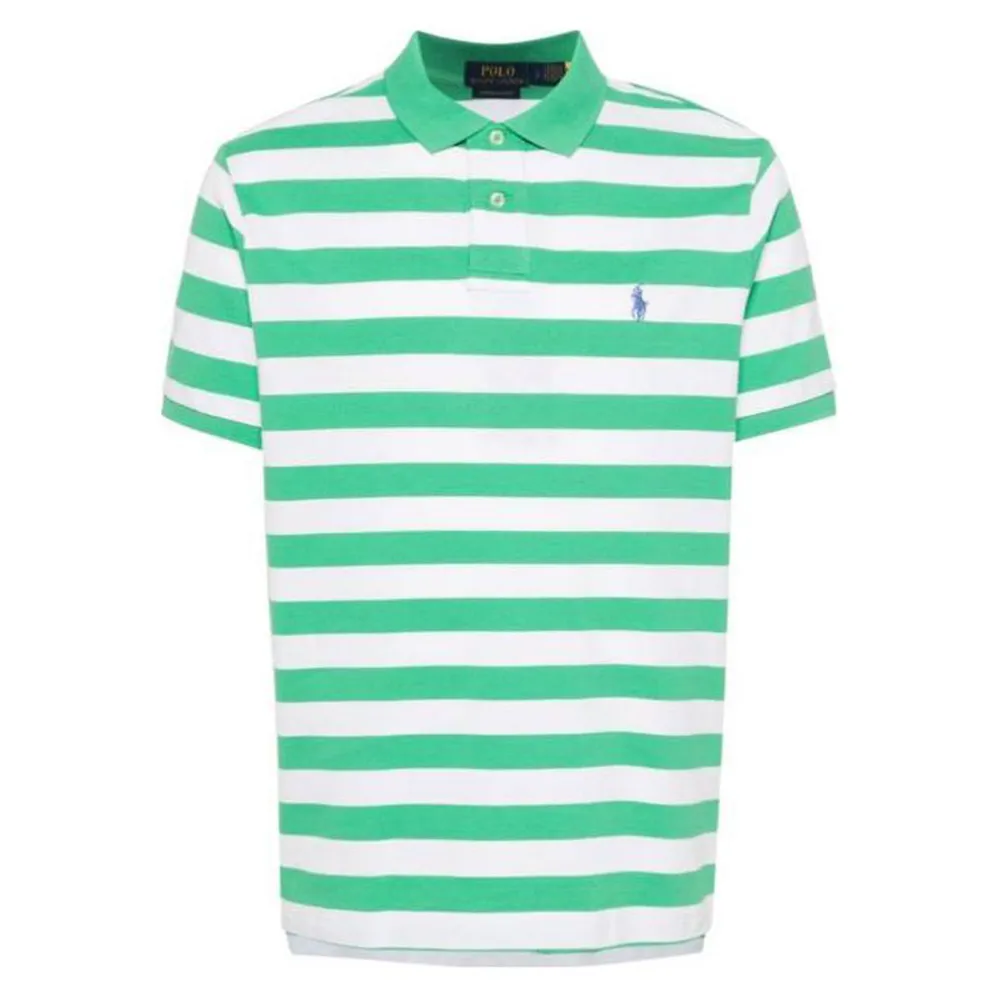 Polo Ralph Lauren Polo Shirt Men's Green White Multicolor