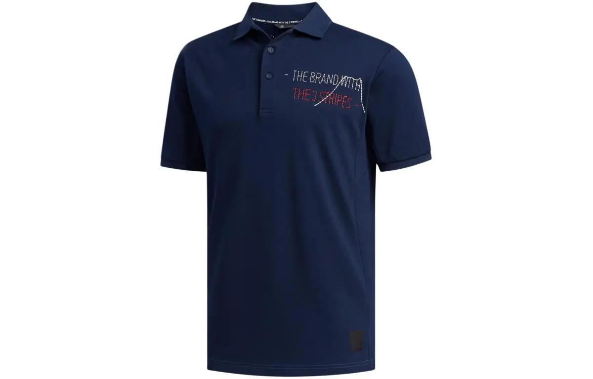 Adidas Polo Shirt Men's Dark Blue