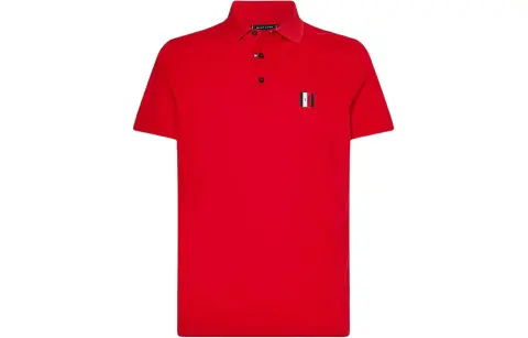 Tommy Hilfiger Polo Shirt Men's Red