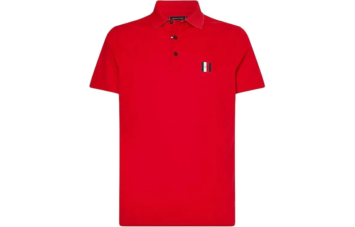 Tommy Hilfiger Polo Shirt Men's Red
