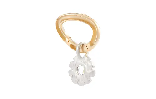 Maison Margiela Crystal Earrings Men's Gold