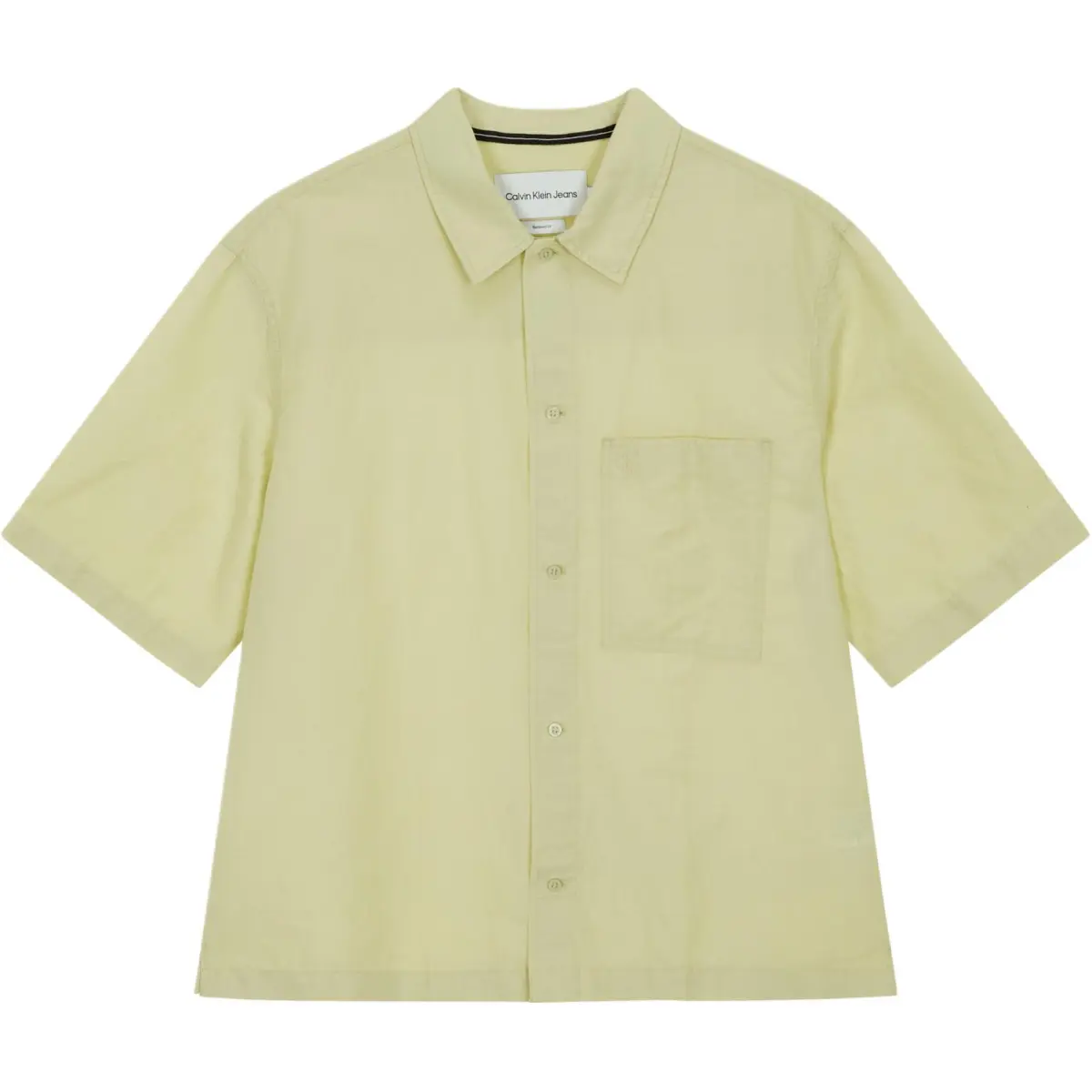 Calvin Klein patch-pocket short-sleeve shirt