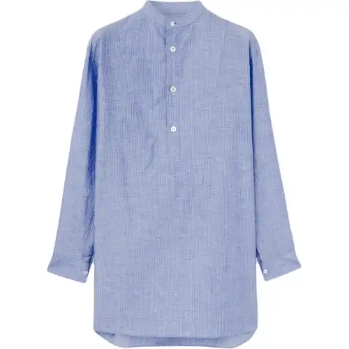Loro Piana SS24 Shirt Men's Sky Blue