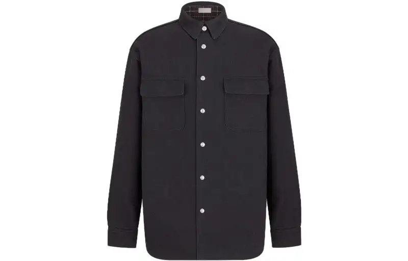 DIOR Shirts Men's Black Moderate Shirt