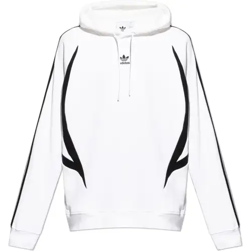 Adidas Originals Logo Printed Drawstring Hoodie