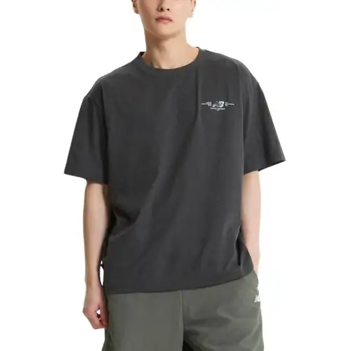New Balance UNI FROZEN T Shirt Men's 60 Charcoal