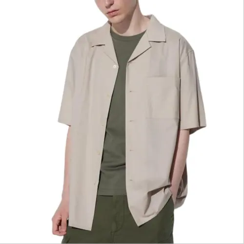 UNIQLO Shirts Unisex Beige Moderate