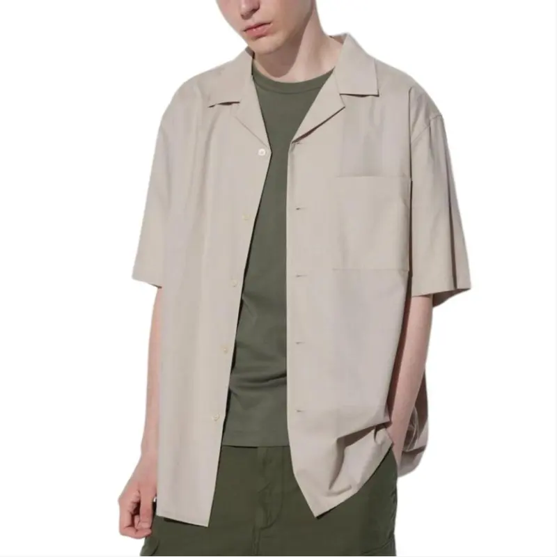 UNIQLO Shirts Unisex Beige Moderate