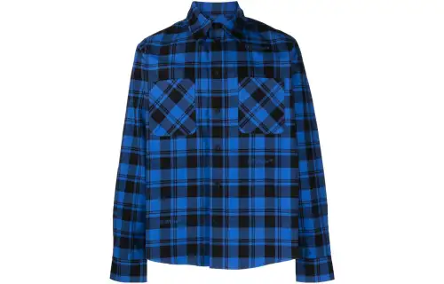 OFF WHITE Checked Flannel Shirt