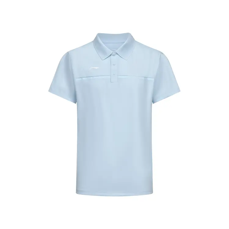 Li Ning Polo Shirt Men's Sky Blue