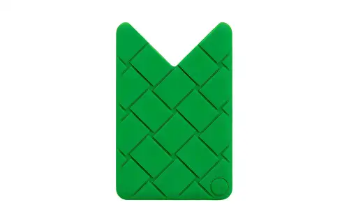 Bottega Veneta Silicone Card Holder Men's Green