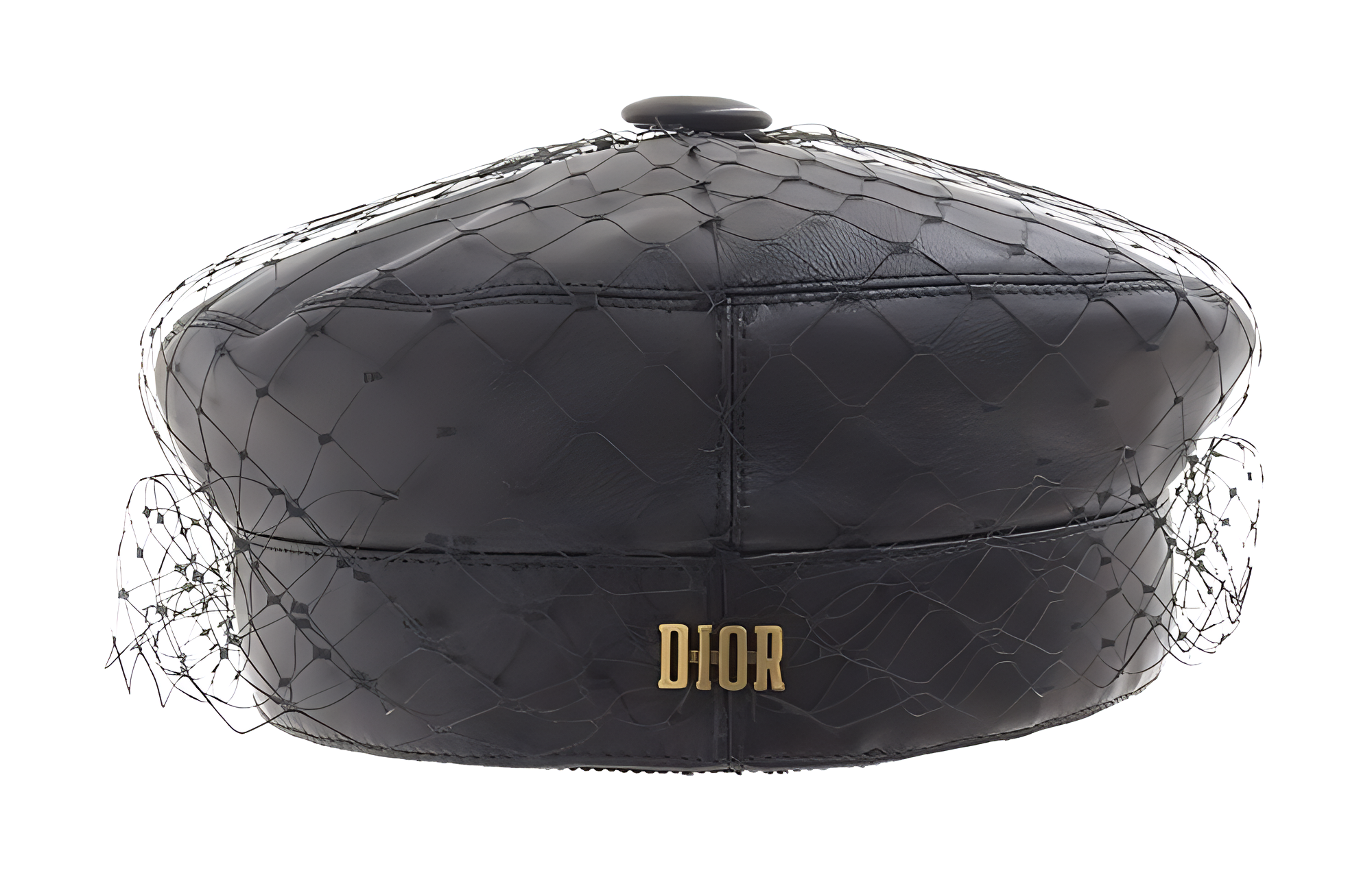 Женская шапка Dior (черный) — фото 3