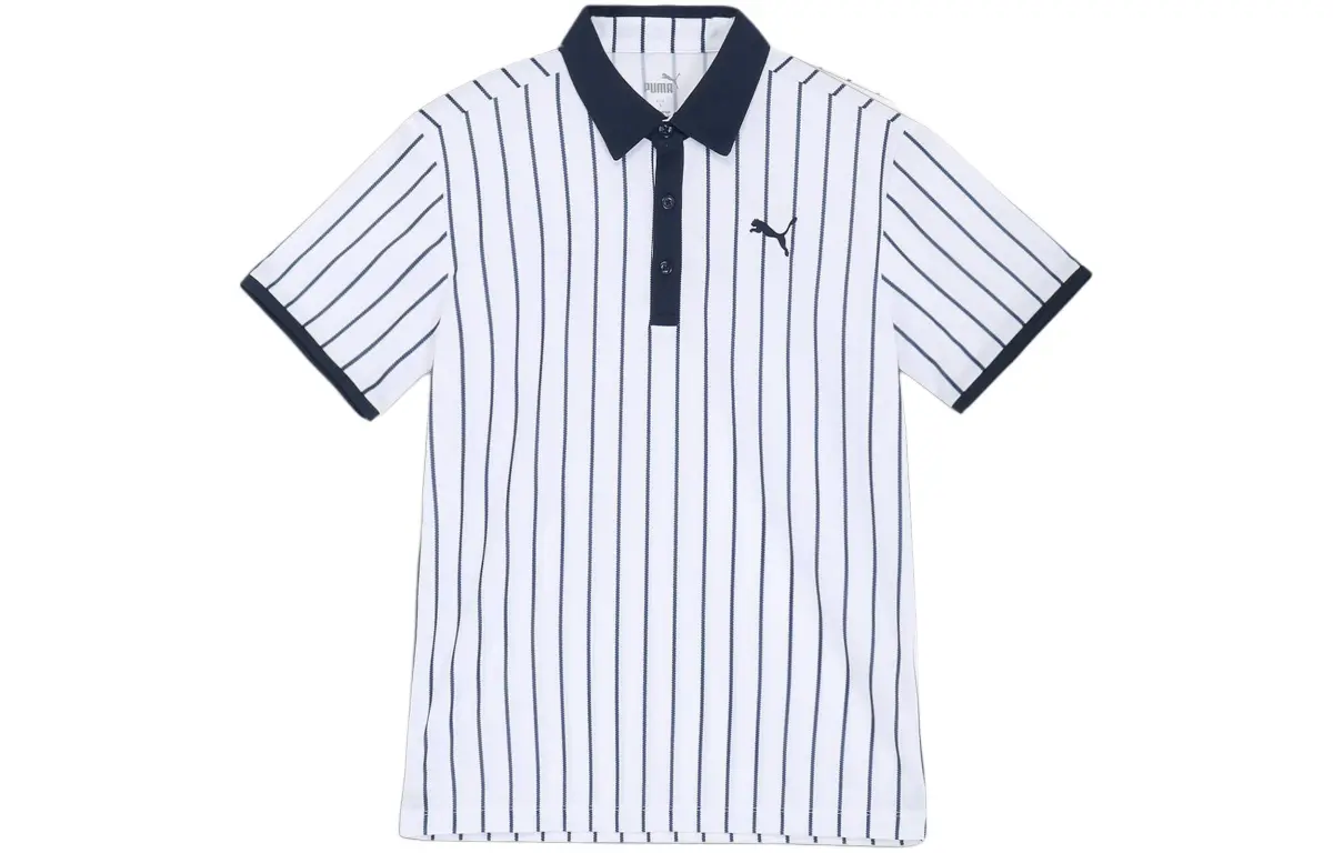 PUMA AOP Polo Shirt Men's White