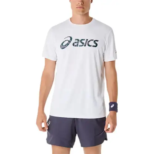 Asics SS25 MATCH SEASONAL GRAPHIC TEE T Shirt Men's Bright White