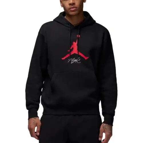 Jordan logo-detail hoodie