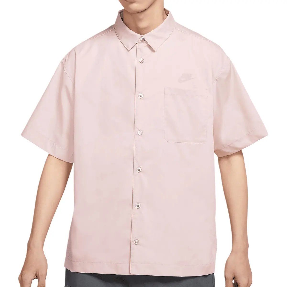 Nike Shirts Men's Pink Crew Neck Moderate Other