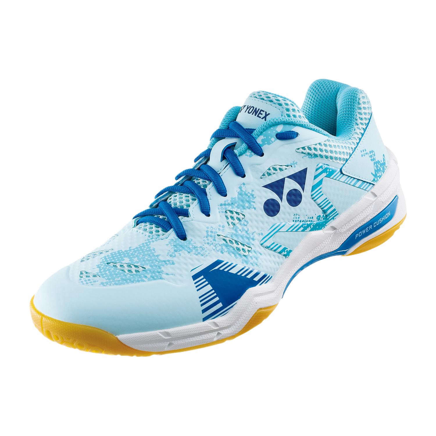 YONEX Abrasion Resistant Low top Badminton Shoes Unisex Light Blue