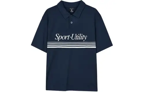 Skechers Polo Shirt Men's Navy Blue