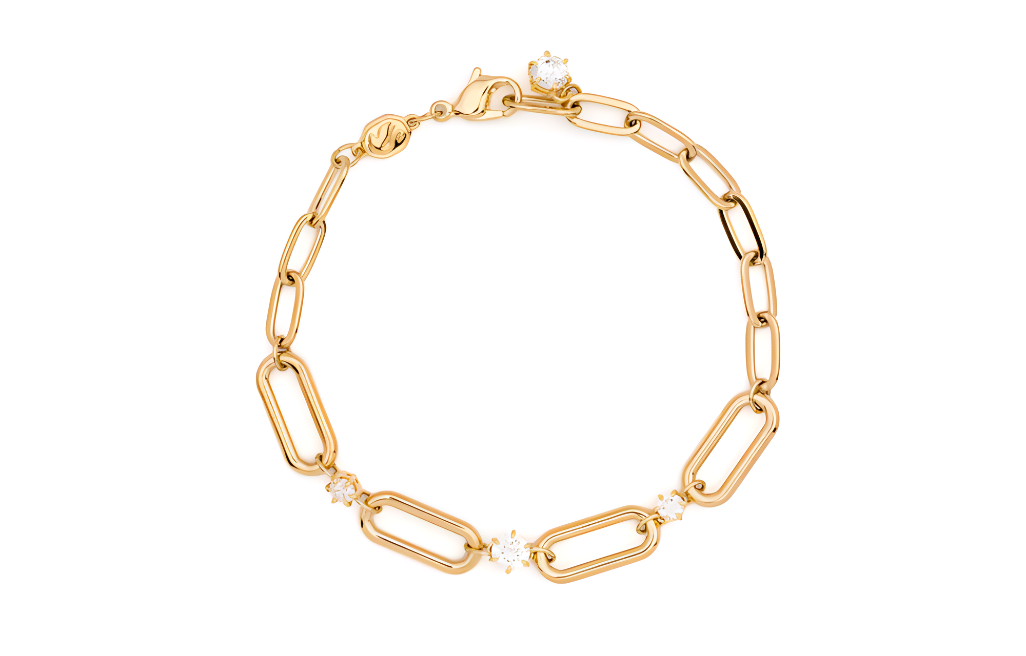 Женский браслет Swarovski Constella (золотой)
