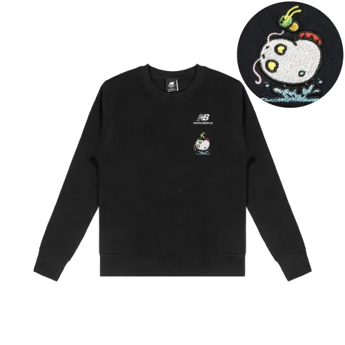 New Balance Sweatshirt Unisex Black