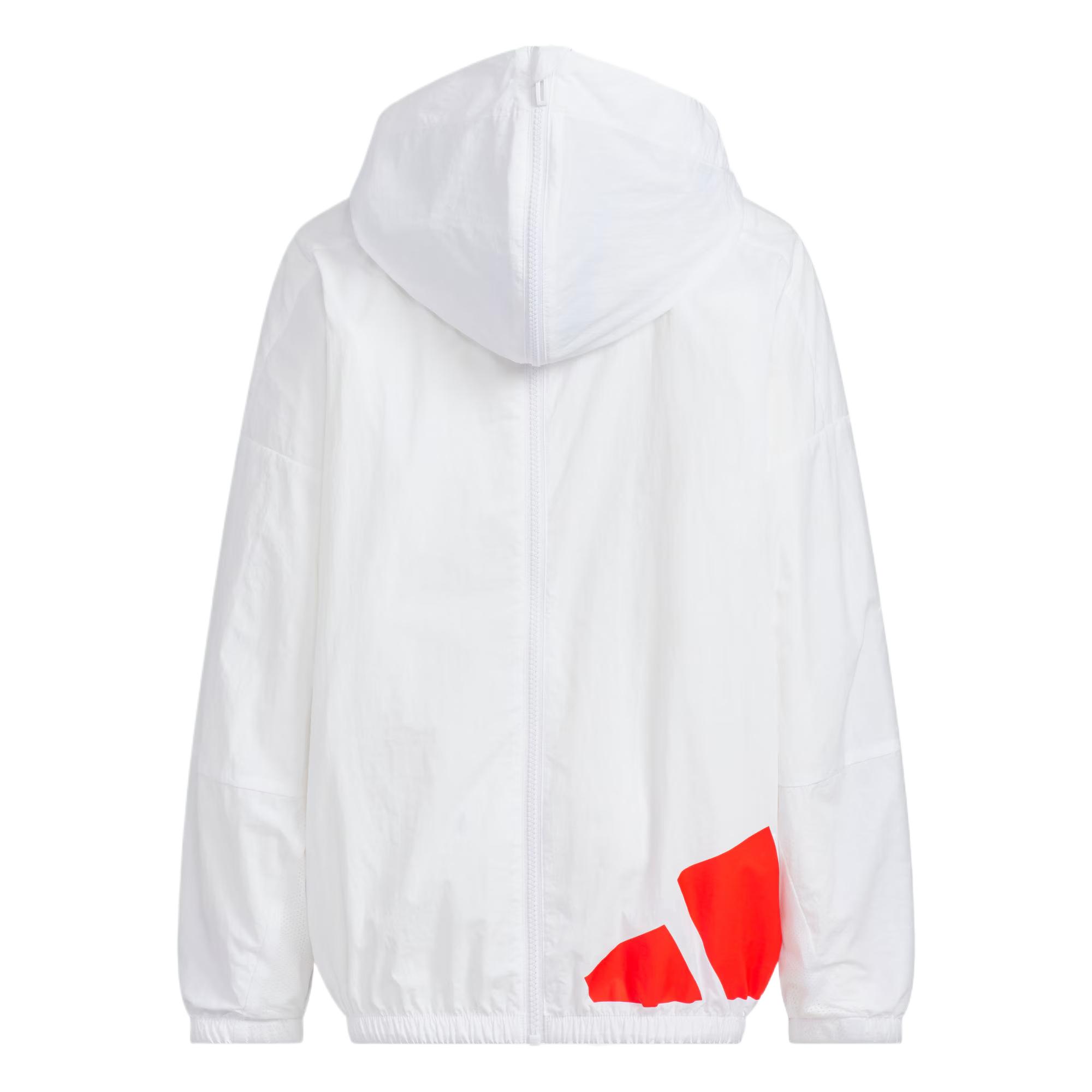Куртка adidas WOVEN JACKET (белый) — фото 2