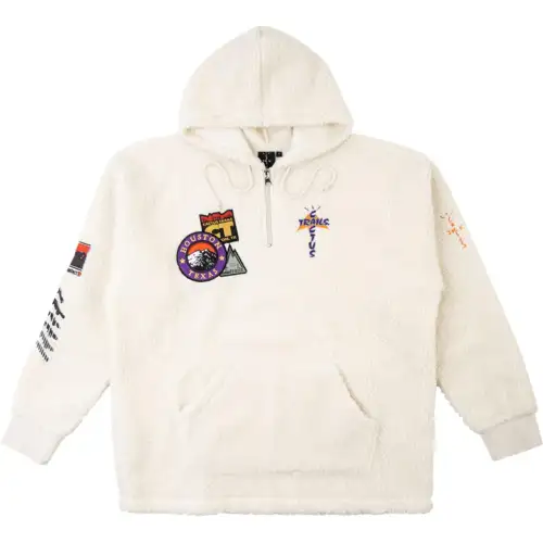 Travis Scott Sweatshirt Men's Milk White