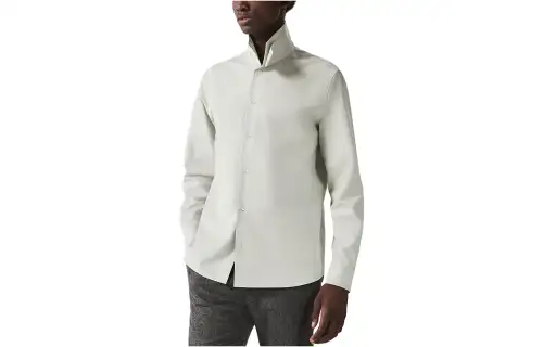 HERMES FW23 Shirt Men's Light Green