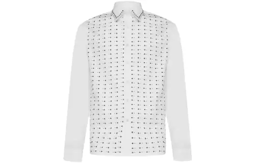 PRADA Shirts Men's White Moderate Other