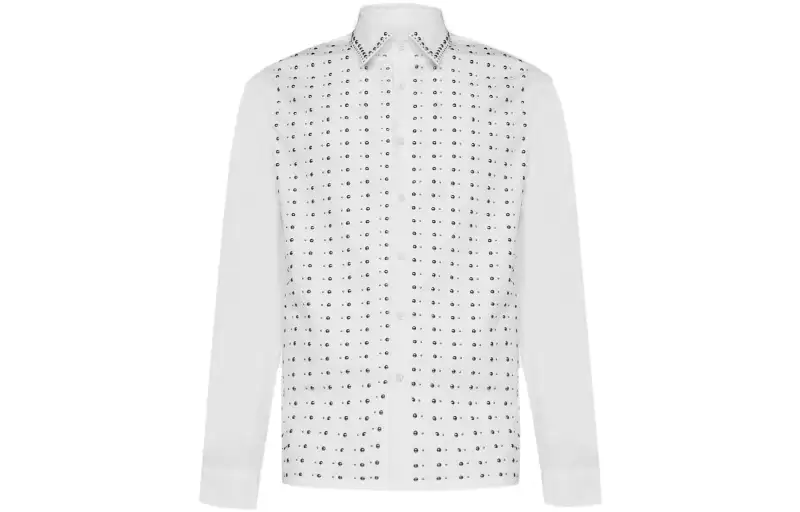 PRADA Shirts Men's White Moderate Other