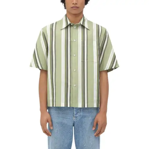 Bottega Veneta Shirt Men's Light Green