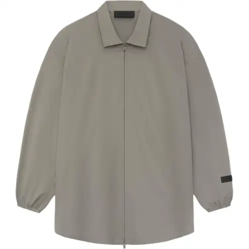 Fear Of God Essentials logo-patch shirt
