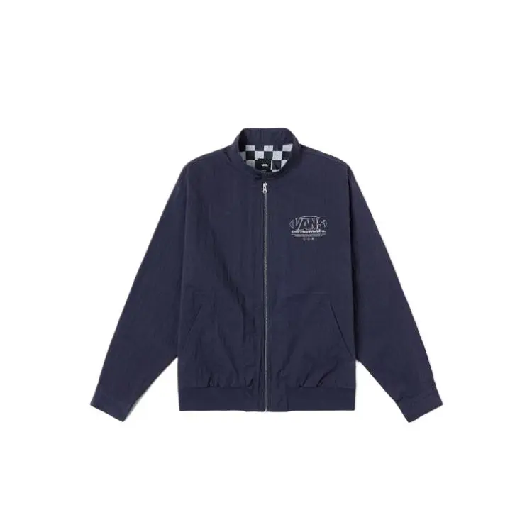 Vans Jackets Men's Night Blue Stand Collar Thin