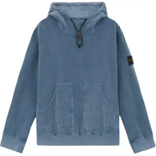 STONE ISLAND Loose Fit Hooded Overshirt