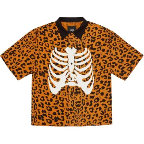Vans Asia Artist Collaboration Edition Shirt Men's Brown